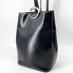美品✨Cartier パンテール ワンショルダーバッグ 肩がけ レオパード 黒