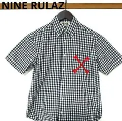 【値下げ可能】NINERULAZナインルーラーズ チェック柄 Lサイズ半袖レゲエ