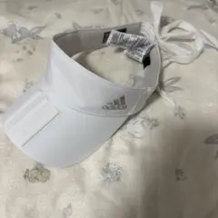 adidas レディース バイザー ホワイト