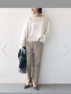 SHIPS ベーシックベイカーパンツ