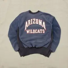 80s Champion リバースウィーブ 目無し フェード　Wildcats