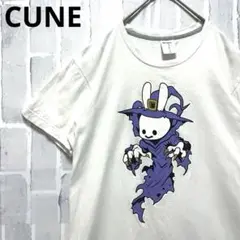 CUNE キューン ウサギ 幽霊 亡霊 半袖 Tシャツ M ホワイト メンズ