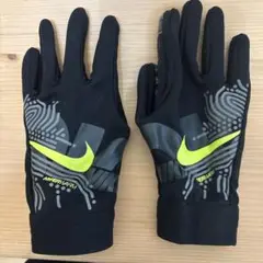Nike Hyperwarm グローブ ブラック/イエロー