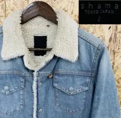 SHAMA シャマ ボア デニム ランチジャケット サイズ38 ユニセックス