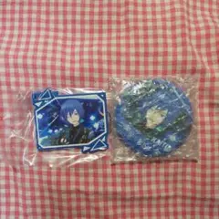 あんスタ プロセカ セガラッキーくじ KAITO 缶ミラー ラバーストラップ