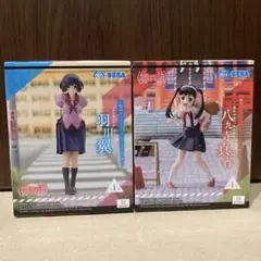 〈物語〉シリーズ　プレミアムフィギュア2点まとめ売り　羽川翼　八九寺真宵