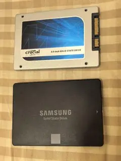 Crucial MX100 Samsung 750 EVO SSDセット