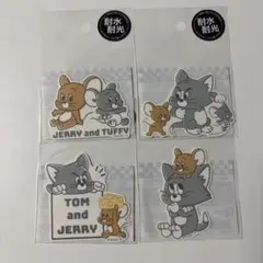 トムとジェリー キャラクターステッカー4枚セット　まとめ売り