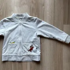 【最終お値下げ中】110cm/おさるのジョージ・リバーシブルトレーナー