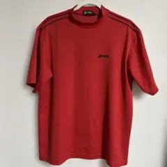 Srixon レッド モックネックシャツ L