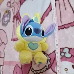 ディズニー　リロ&スティッチ　　着ぐるみ　ぬいぐるみキーホルダー　レア うさぎ