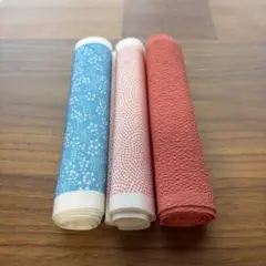 【即発送】新品未使用 半襟3枚セット 水色・薄ピンク・濃ピンク ※他多数出品