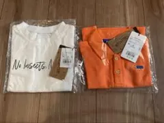 インセクトコレクション　オレンジポロシャツとホワイトTシャツセット　新品未開封