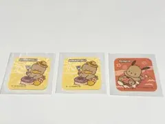 ポチャッコ　ペックル　ステッカー　スシロー×はぴだんぶい　はぴなついぇい！　後半