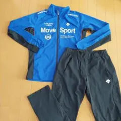 DESCENTE ジャージ上下 35周年 中学生男子使用 MOVESPORTS