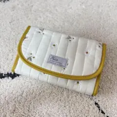 Nina 花柄刺繍 母子手帳ケース