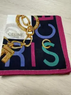 セリーヌ✨大判ハンカチ✨極美品☘️膝掛けにもオッケーです☘️
