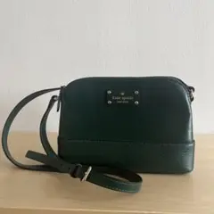 kate spade ダークグリーン ミニショルダーバッグ
