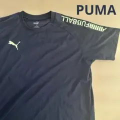 PUMA フットボールシャツ XL ネイビー