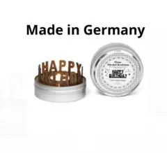 tiny tin stories【happy birthday】キャンドル缶