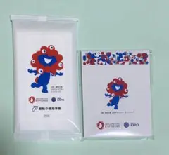 【新品】大阪 関西 万博 ミャクミャク EXPO ウェットティッシュ メモ帳