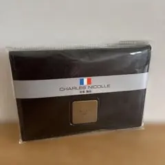 ★未使用★極美品★フランス製★本革レザー　ニコル　名刺入れ　カードケース　黒
