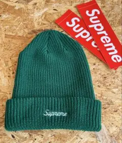 Supreme シュプリーム ビーニー beanie ニット帽 ロゴ おまけ付
