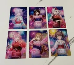 ホロライブ 浴衣のカード バラ売り⭕️