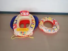 どうぶつランドベビーボート　＆　どうぶつランド浮き輪　ZOO LAND　セット