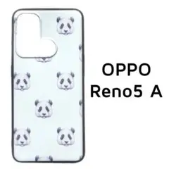 OPPO Reno5A ケース カバー パンダの顔