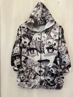 all pattern parka Japanese culture cyber