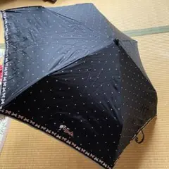 水玉模様 折りたたみ傘 晴雨兼用