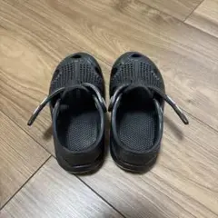 ブラックメッシュサンダル 130サイズ