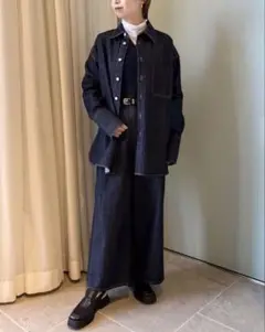 【最終値下げ】MACPHEE デニム ワイドパンツ