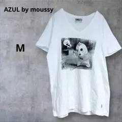 アズールバイマウジー ふなっしー コラボ Tシャツ プリント 白 M