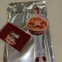 内星龍選手　グルメアクスタキーホルダー