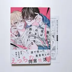 眠れない夜は、おまえを抱きたい　コミコミ特典リーフレット付き