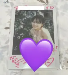 【いいね不要】ラストアイドル 長月翠 直筆チェキ