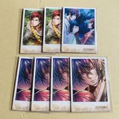ビルシャナ戦姫　ちゃれくじ　チェキ風ブロマイドセット　源頼朝　春玄　弁慶