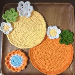 コースター　ハンドメイド