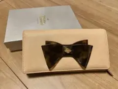 VivienneWestwood リボン付き長財布 正規店購入品 箱付き
