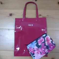 SK-II 赤 トートバッグとポーチ セット