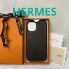 BR364-61 エルメス ボルデュック iPhone12 12Pro スマホK