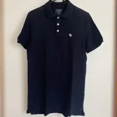 Abercrombie & Fitch ネイビー ポロシャツ M