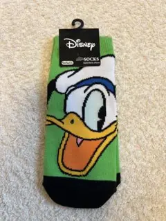 Disney ドナルドダック ソックス グリーン