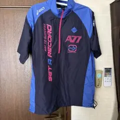 ☆お値下げ☆asics ナイロンシャツLサイズ