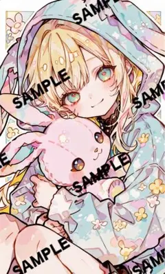名刺サイズのイラスト ⚠︎全て一点物です