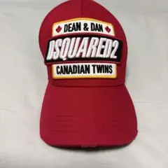DSQUARED2 赤 キャップ
