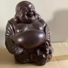 布袋様 陶器 置物 七福神 縁起物　レトロ　インテリア