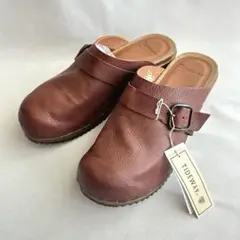 ✨新品✨ 天然革 Tideway サボ クロッグサンダル ブラウン L 38